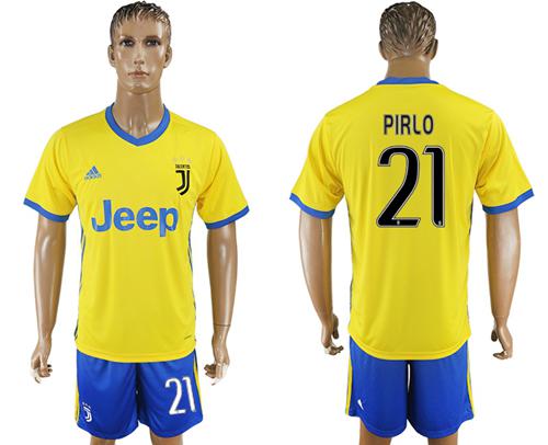 Juventus #21 Pirlo Away Soccer Club Jersey - Click Image to Close